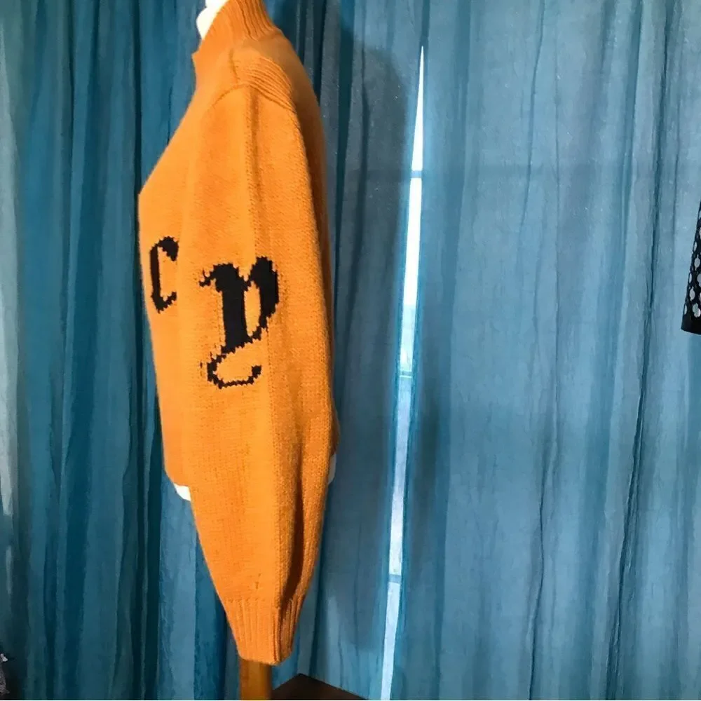 Juicy Couture California Sunrise High-Neck Knit Sweater Size XL